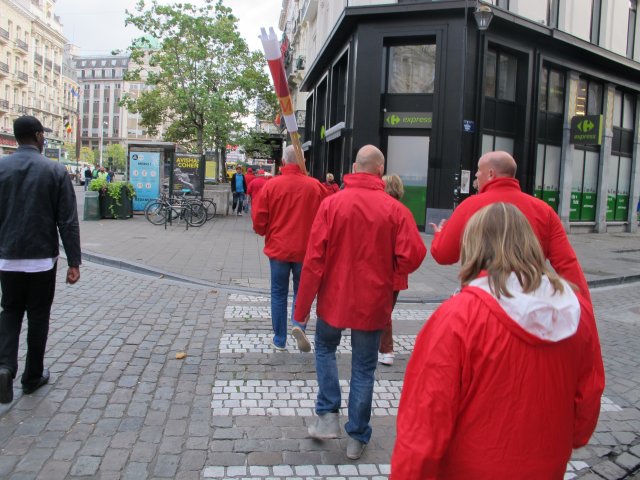 Manifestation Interpro Bruxelles 29092016