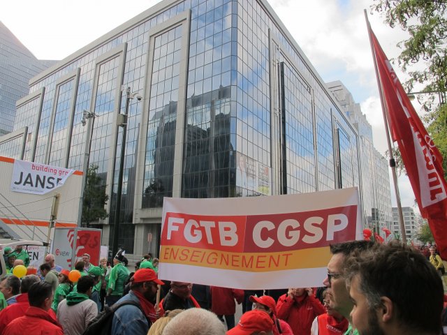 Manifestation Interpro Bruxelles 29092016