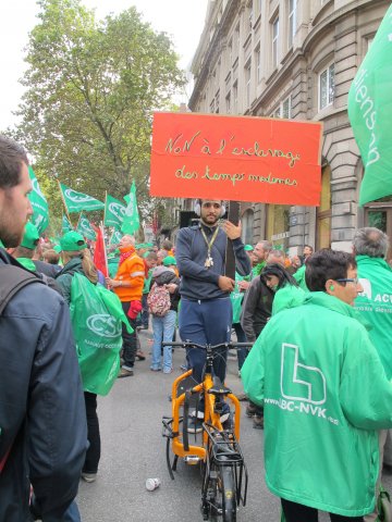 Manifestation Interpro Bruxelles 29092016